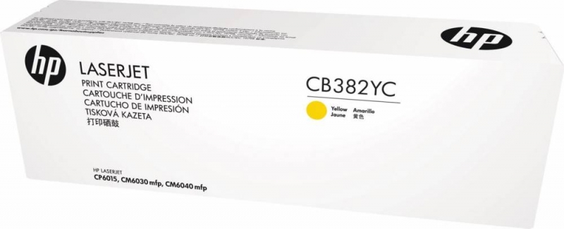 Скупка картриджей cb382ac CB382YC №824A в Орехово-Зуево